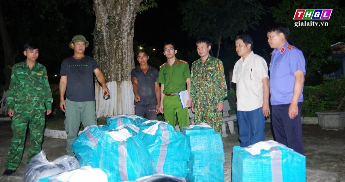 Bộ đội Biên phòng tỉnh Gia Lai phát hiện 6.000 bao thuốc lá nhập lậu