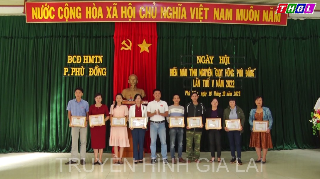 TP Pleiku: Ngày hội hiến máu “Giọt hồng Phù Đổng”