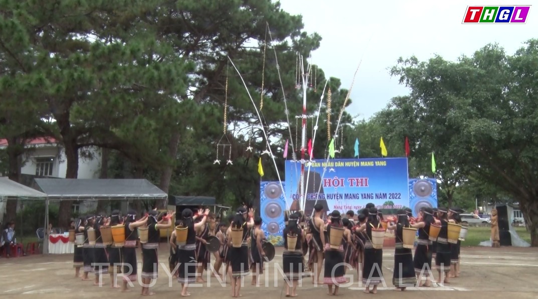 Hội thi Cồng chiêng huyện Mang Yang năm 2022