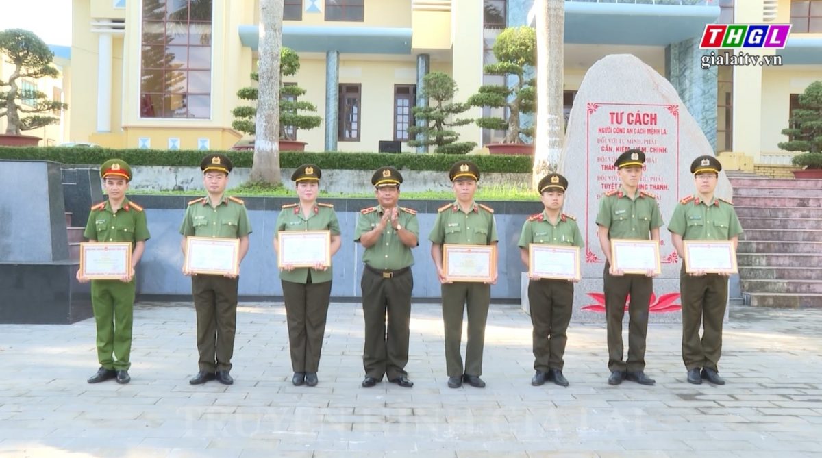 Công an Gia Lai: Nhiều tập thể và cá nhân được khen thưởng