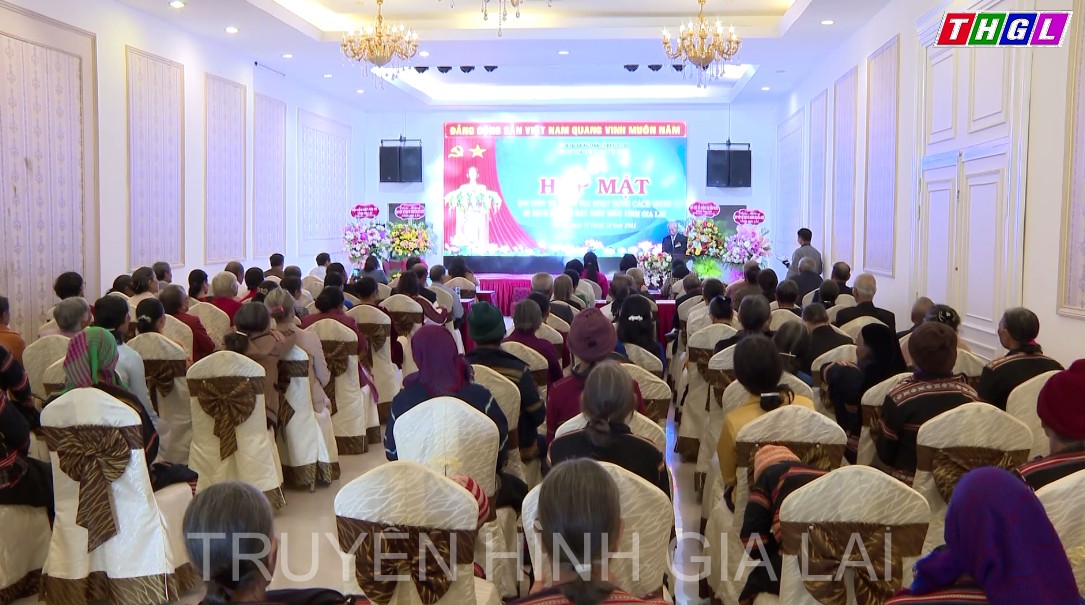 Họp mặt nữ đại biểu tham gia hoạt động cách mạng bị địch bắt tù đày tiêu biểu tỉnh Gia Lai