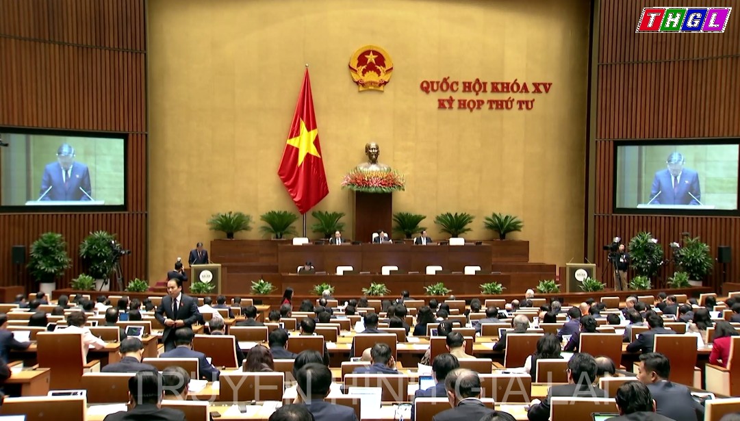 Ngày làm việc thứ 2, Kỳ họp thứ 4, Quốc hội khóa XV:Quốc hội nghe các tờ trình, báo cáo