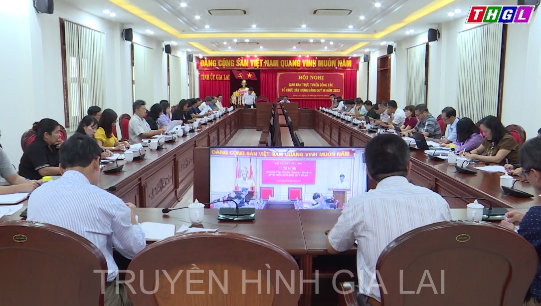 Hội nghị giao ban trực tuyến toàn quốc công tác tổ chức xây dựng đảng quý III năm 2022