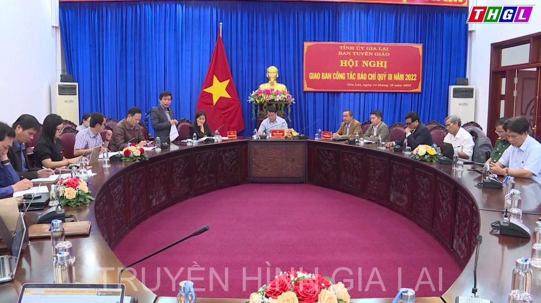 Hội nghị Giao ban công tác báo chí quý III/2022