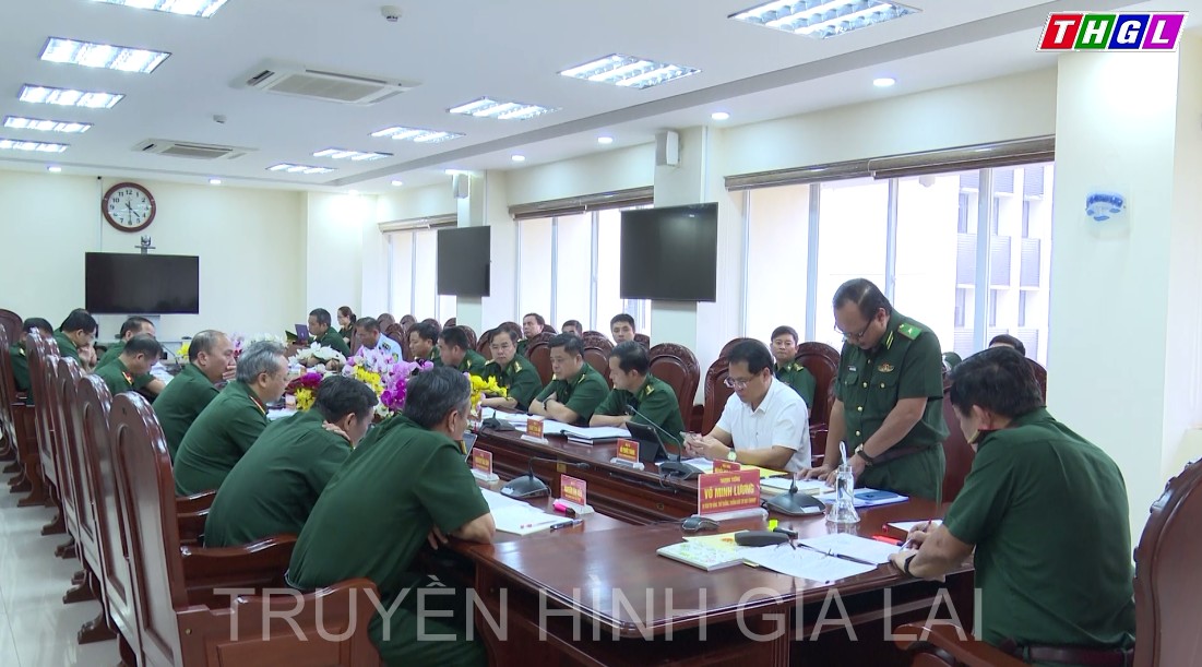 Đoàn công tác của Bộ Quốc phòng làm việc với Bộ Chỉ huy Bộ đội Biên phòng tỉnh Gia Lai