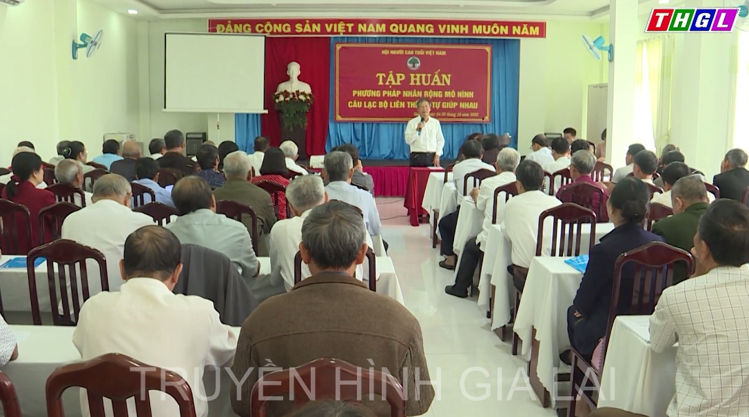 Tập huấn phương pháp nhân rộng mô hình Câu lạc bộ Liên thế hệ tự giúp nhau