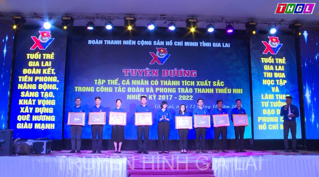 Gia Lai: Tuyên dương các tập thể, cá nhân có thành tích xuất sắc trong công tác đoàn và phong trào thanh thiếu nhi nhiệm kỳ 2017-2022