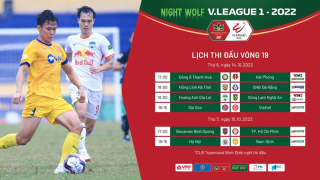 Trước vòng 19 Night Wolf V.League 1-2022: Hồi hộp trước những diễn biến khó lường!