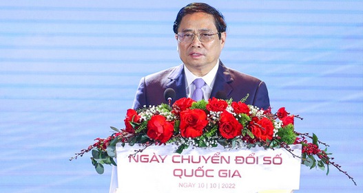 Thủ tướng Phạm Minh Chính gửi thông điệp của Chính phủ về đẩy mạnh chuyển đổi số quốc gia