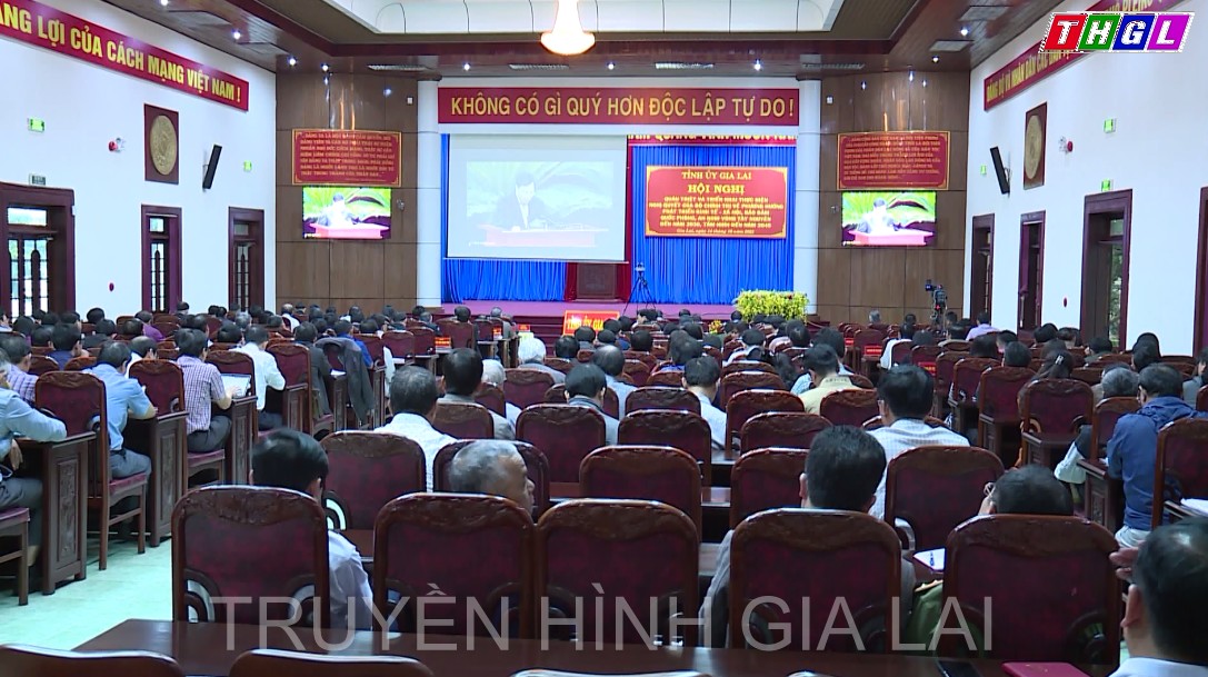 Hội nghị Quán triệt và triển khai thực hiện Nghị quyết số 23 của Bộ Chính trị về phương hướng phát triển kinh tế – xã hội, bảo đảm quốc phòng, an ninh vùng Tây Nguyên đến năm 2030, tầm nhìn đến năm 2045