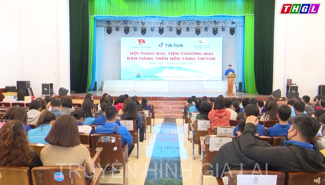 Thành đoàn Pleiku tổ chức Hội thảo xúc tiến thương mại điện tử