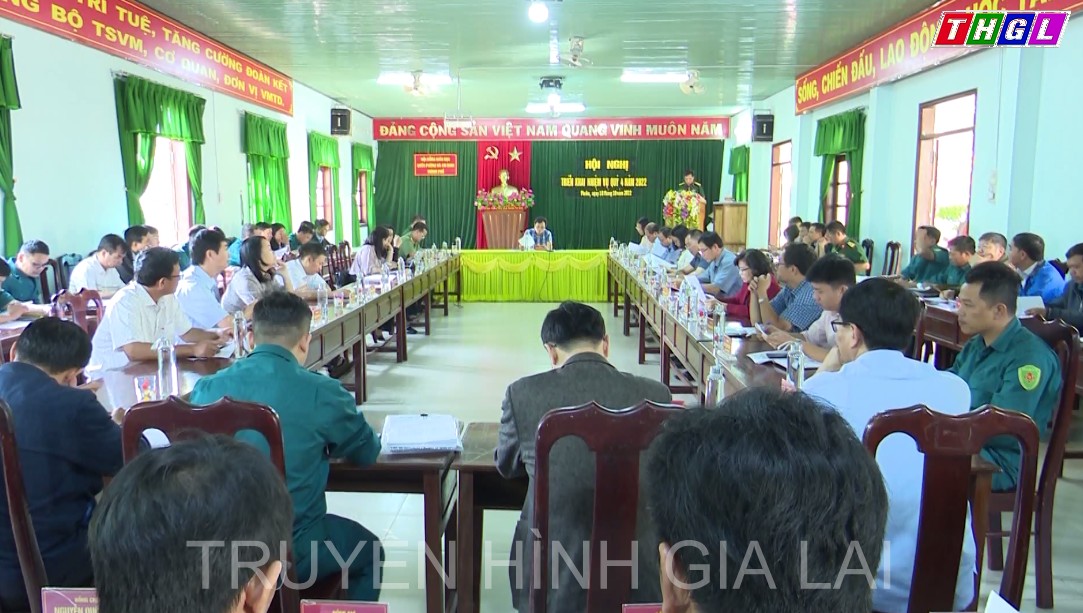 TP Pleiku triển khai nhiệm vụ trọng tâm công tác GDQP-AN quý 4 năm 2022