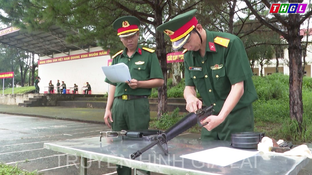 Bộ Chỉ huy Quân sự tỉnh Gia Lai kiểm tra quân sự năm 2022