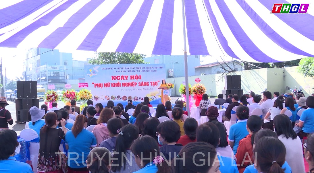 Ngày hội “Phụ nữ khởi nghiệp sáng tạo” tỉnh Gia Lai năm 2022