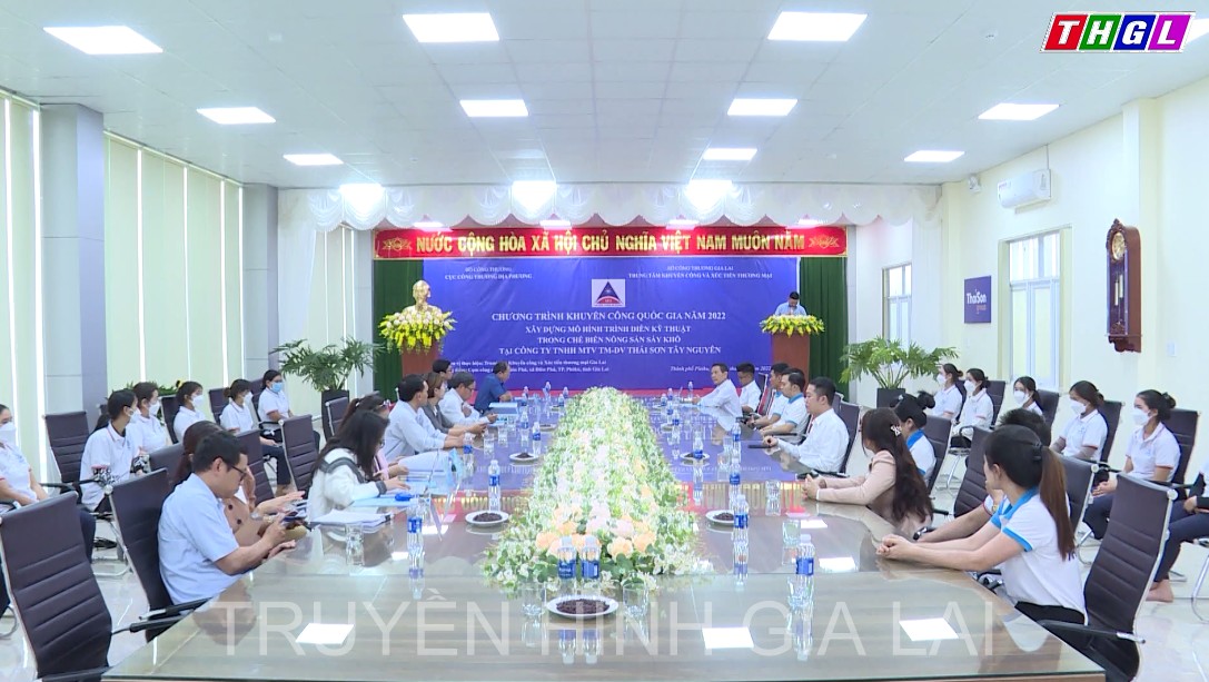 Nghiệm thu Đề án “Xây dựng mô hình trình diễn kỹ thuật trong chế biến nông sản sấy khô”