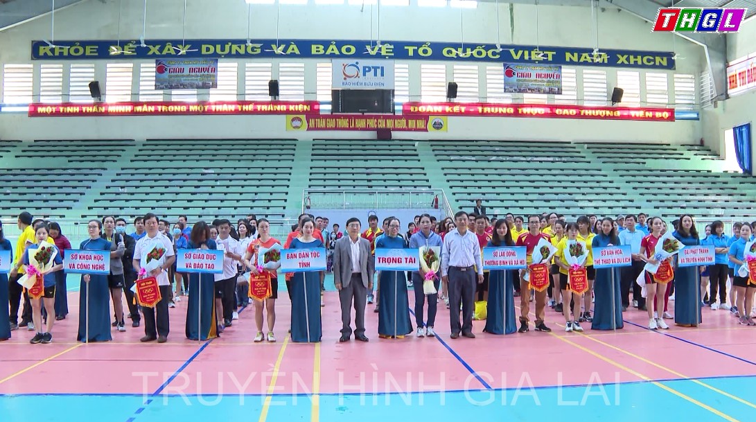 Khai mạc Hội thao Khối thi đua các Sở, ngành KH-VH-XH tỉnh Gia Lai năm 2022