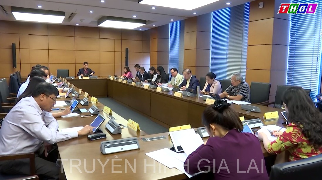 Đoàn Đại biểu Quốc hội tỉnh Gia Lai đóng góp ý kiến về kế hoạch phát triển kinh tế – xã hội; dự toán ngân sách nhà nước