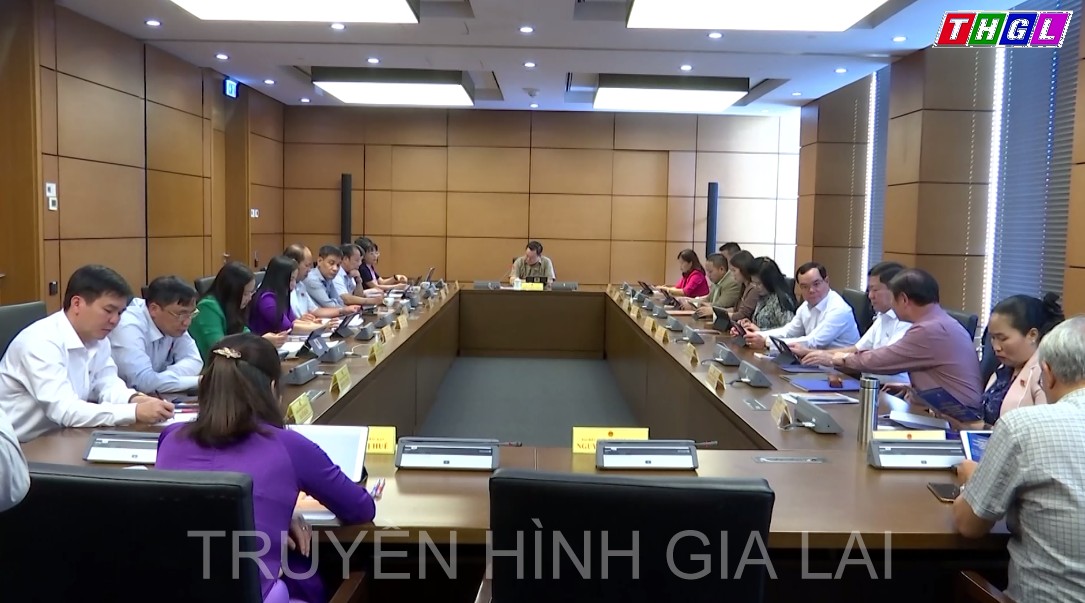 Buổi chiều ngày làm việc thứ 4 Kỳ họp thứ 4, Quốc hội khóa XV thảo luận ở tổ nhiều dự thảo Luật