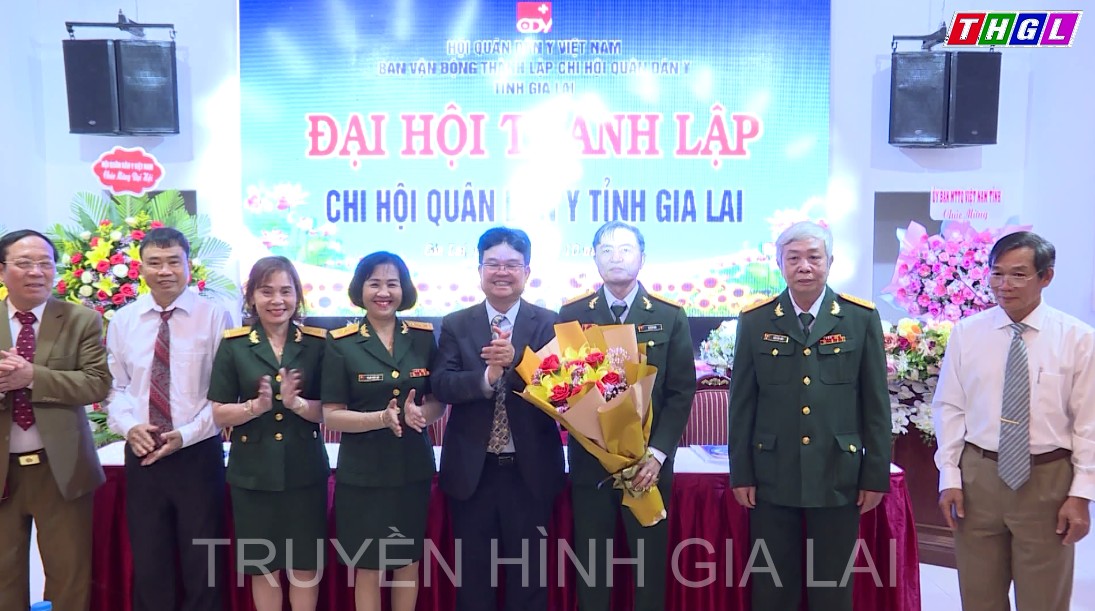 Thành lập Chi hội Quân dân y tỉnh Gia Lai
