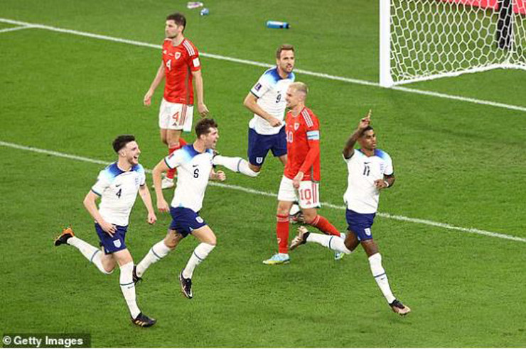 Kết quả bóng đá xứ Wales – Anh: Đại tiệc 3 bàn, rực rỡ 2 sao trẻ (World Cup)