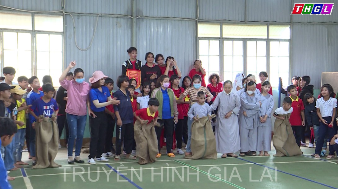 Trung tâm Bảo trợ Xã hội Tổng hợp tỉnh Gia Lai tổ chức Hội thao cho trẻ em có hoàn cảnh đặc biệt