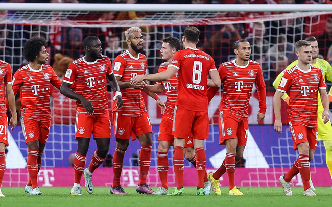 Bayern Munich tạo “cơn mưa” bàn thắng vào lưới Werder Bremen