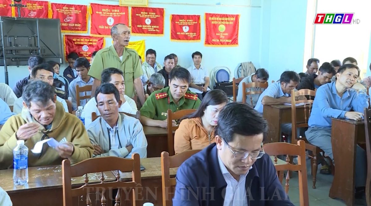 Đại biểu HĐND 2 cấp tỉnh và huyện tiếp xúc cử tri tại huyện Chư Păh