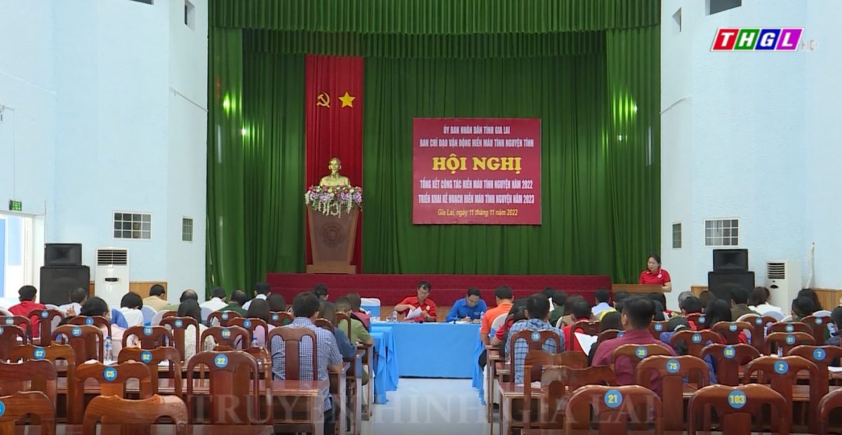 Hội nghị tổng kết công tác vận động hiến máu tình nguyện năm 2022