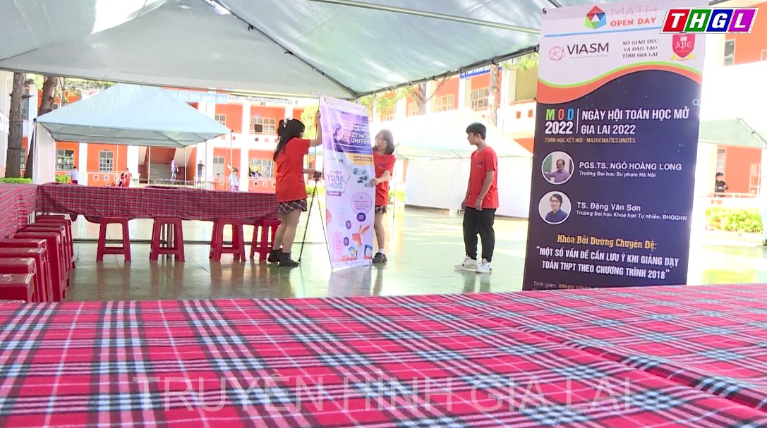 Sẵn sàng cho Ngày hội Toán học mở lần đầu tiên tại Gia Lai