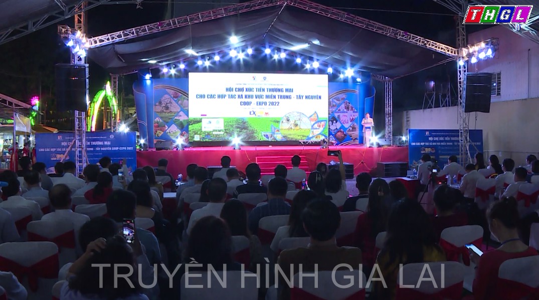 Khai mạc Hội chợ xúc tiến thương mại cho các hợp tác xã khu vực miền Trung-Tây Nguyên  năm 2022