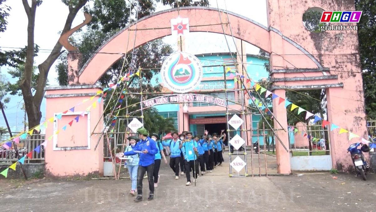 Tổ chức Trại huấn luyện cán bộ Đoàn-Hội toàn tỉnh Gia Lai lần thứ VIII