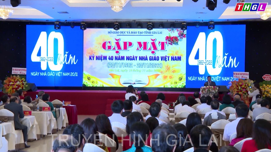 Sở Giáo dục và Đào tạo Gia Lai tổ chức gặp mặt Kỷ niệm 40 năm Ngày Nhà giáo Việt Nam