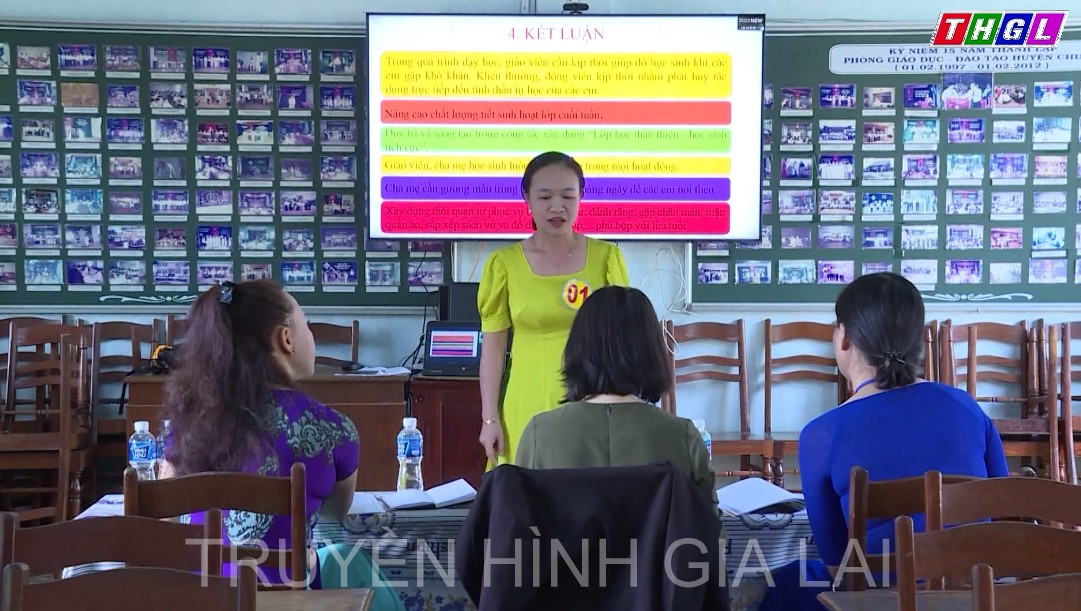 Chư Păh tổ chức Hội thi Giáo viên dạy giỏi cấp tiểu học năm học 2022-2023