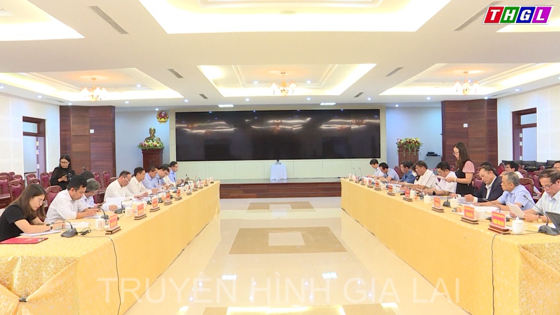 Lãnh đạo UBND tỉnh làm việc với đoàn công tác của Bộ Khoa học và Công nghệ