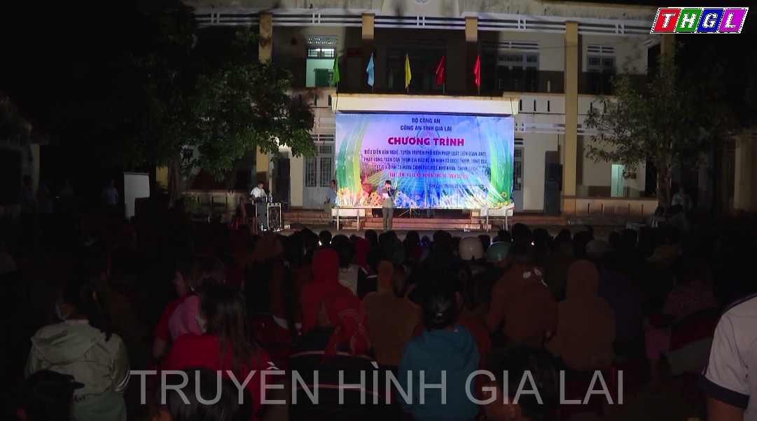 Công an tỉnh Gia Lai: Giao lưu văn nghệ tuyên truyền phổ biến pháp luật về an ninh trật tự