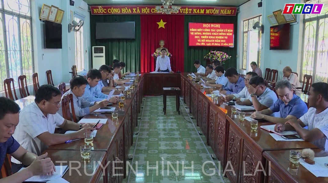 Chư Păh tổng kết công tác quản lý bảo vệ, phát triển rừng và PCCR năm 2022