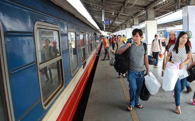Ngành đường sắt tăng 10.000 vé tàu Tết