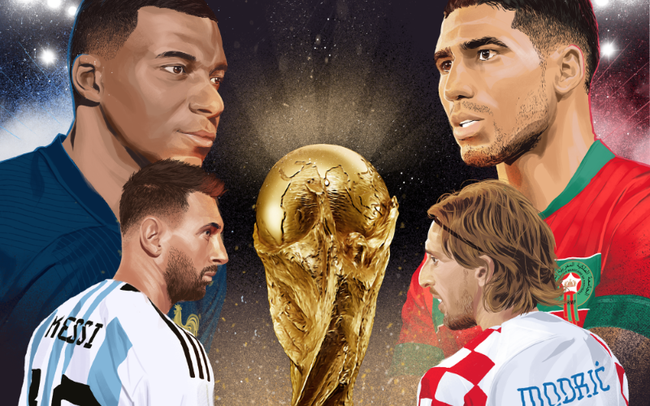 Lịch thi đấu và trực tiếp bán kết FIFA World Cup 2022: Argentina vs Croatia, Pháp vs Ma-rốc