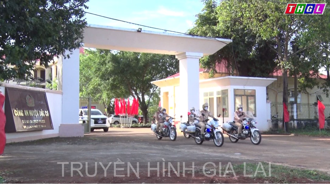 Công an huyện Đức Cơ tăng cường tấn công, tấn áp tội phạm dịp Tết Nguyên đán