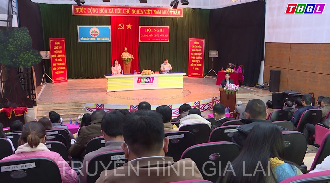 Đài PT – TH Gia Lai tổ chức Hội nghị Cán bộ, viên chức năm 2023