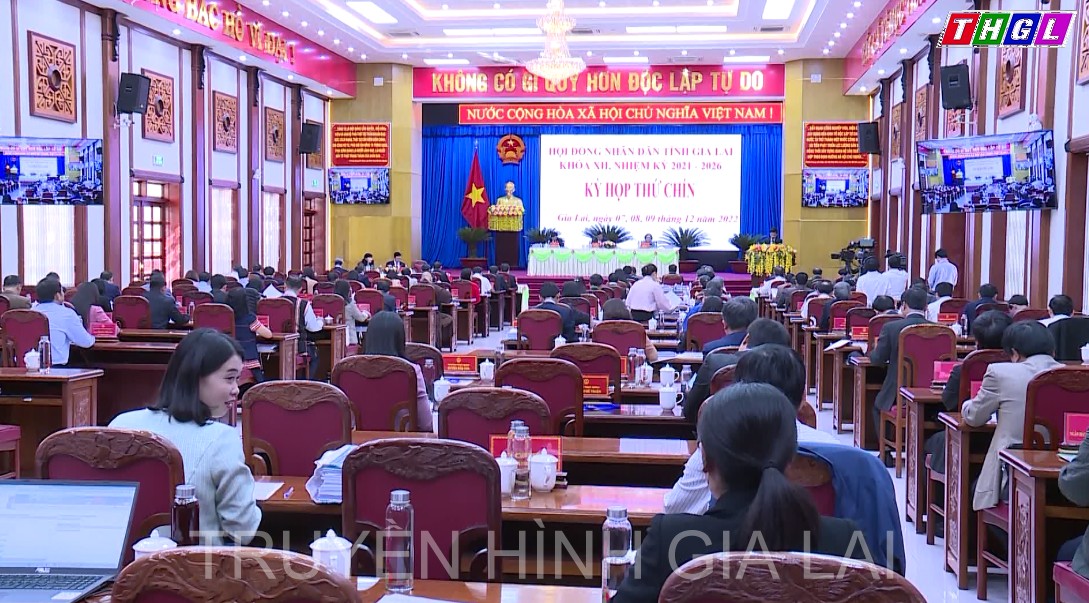 Kỳ họp thứ Chín, HĐND tỉnh Gia Lai khóa XII (nhiệm kỳ 2021 – 2026): Tập trung thảo luận chung và tiến hành chất vấn, trả lời chất vấn