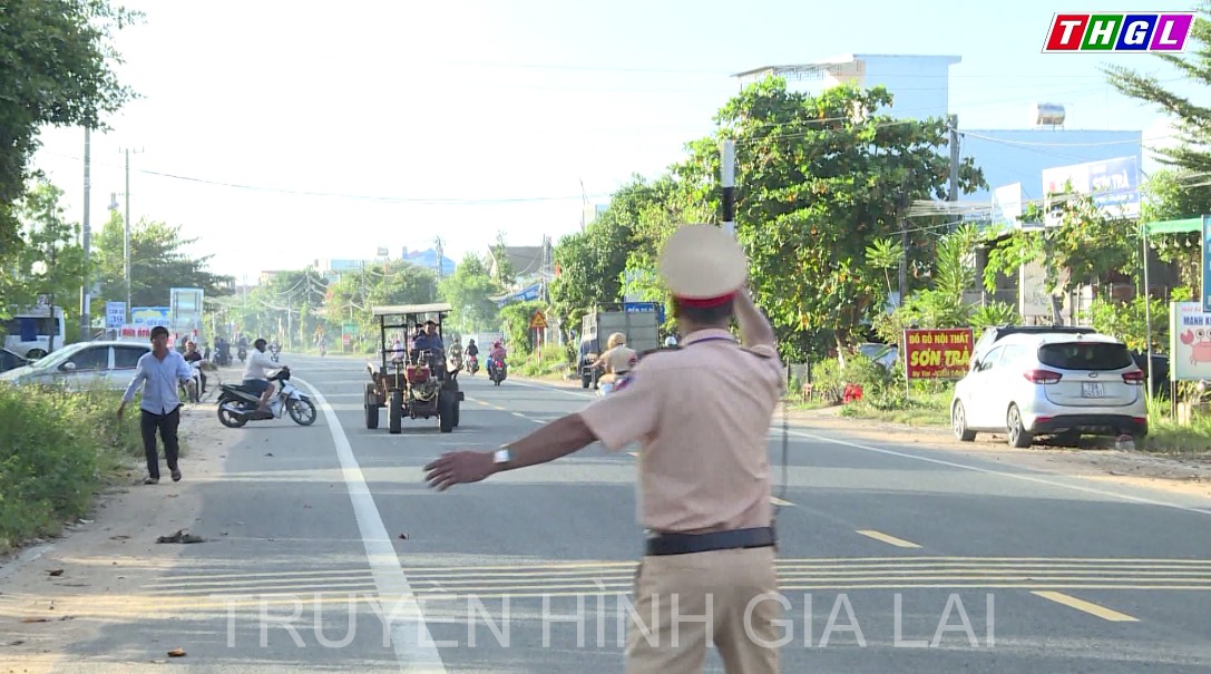 Tăng cường công tác phối hợp đảm bảo trật tự an toàn giao thông trên các tuyến quốc lộ