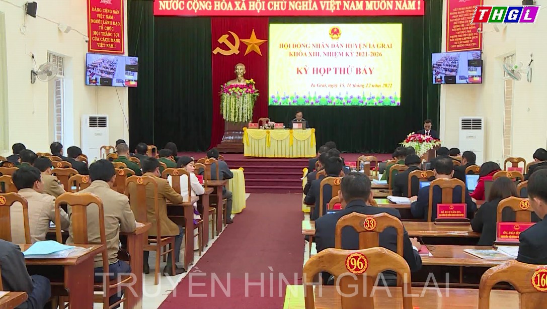 Kỳ họp thứ Bảy, HĐND huyện Ia Grai khóa XIII, nhiệm kỳ 2021-2026