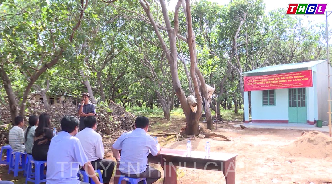 Huyện Ia Grai hỗ trợ 52 căn nhà cho hộ nghèo trong năm 2022