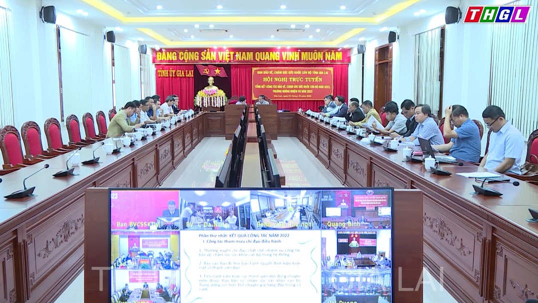 Hội nghị tổng kết công tác bảo vệ, chăm sóc sức khỏe cán bộ năm 2022 và triển khai nhiệm vụ năm 2023