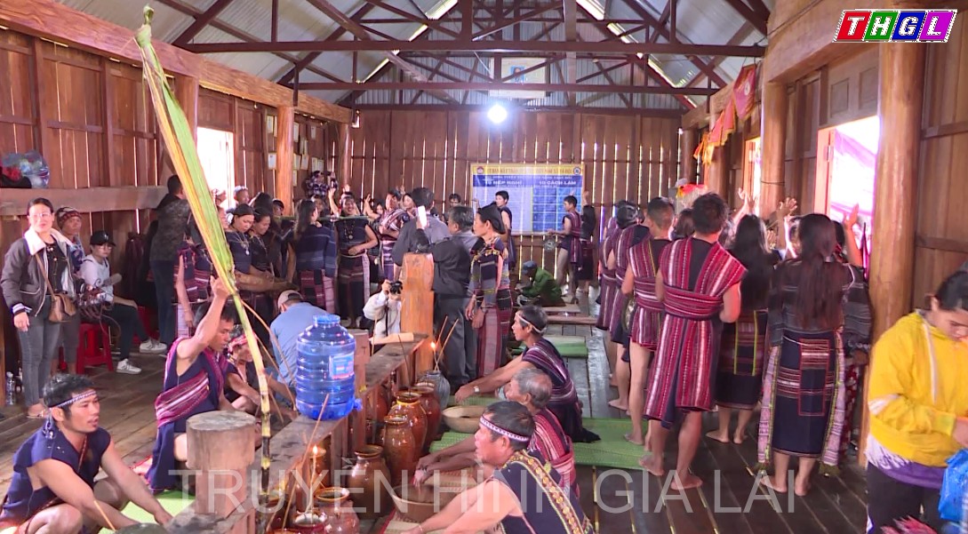 Phục dựng Lễ Mừng lúa mới của người Bahnar ở huyện Đak Pơ