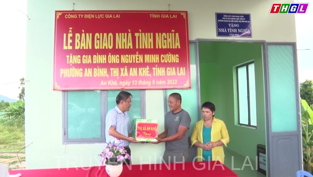 Năm 2022, phường An Bình, thị xã An Khê vận động, hỗ trợ xây mới 2 ngôi nhà cho hộ nghèo