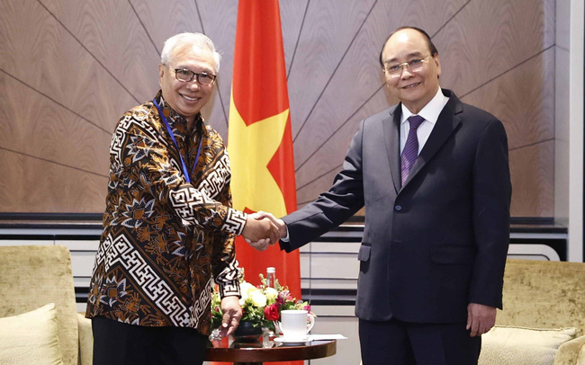 Chủ tịch nước Nguyễn Xuân Phúc tiếp Chủ tịch Hội Hữu nghị Indonesia – Việt Nam