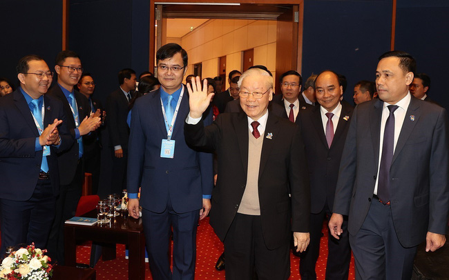 Tổng Bí thư Nguyễn Phú Trọng dự Lễ khai mạc Đại hội Đoàn toàn quốc lần thứ XII