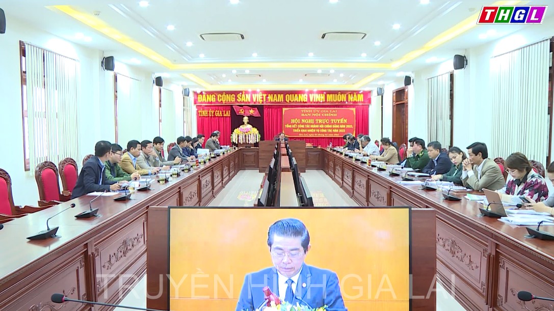  Hội nghị trực tuyến toàn quốc tổng kết công tác ngành Nội chính Đảng năm 2022, triển khai nhiệm vụ trọng tâm năm 2023